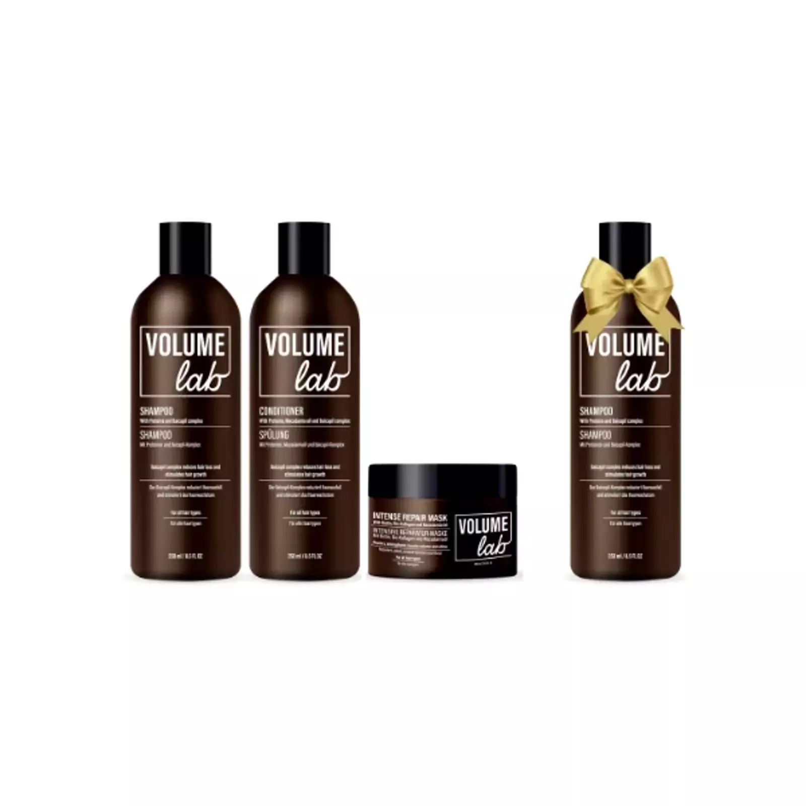 Kevätale! Volume Lab -sarja: Shampoo, Hiusbalsami, Hiusnaamio + LAHJA: Shampoo Kevätale! Volume Lab -sarja: Shampoo, Hiusbalsami, Hiusnaamio + LAHJA: Shampoo